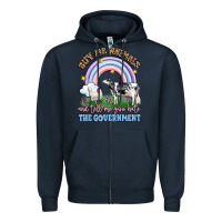 Navy buy me animals and tell me you hate the government Zipper Hoodie - LillyAllenDesigns