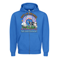 True Royal buy me animals and tell me you hate the government Zipper Hoodie - LillyAllenDesigns