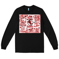 Black funny valentine's day Long Sleeve Tee - MaliasSmallBusiness