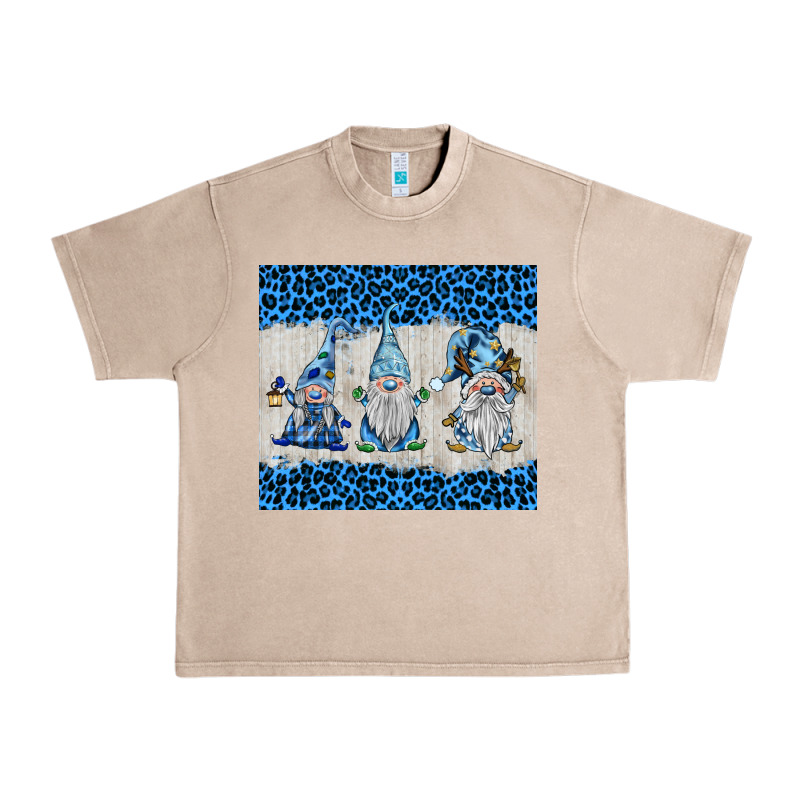Snowy Christmas Gnomes Urban Heavy Tee by BarkalooDesign | Teevron