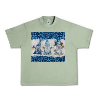 Oil Green snowy christmas gnomes Urban Heavy Tee - BarkalooDesign