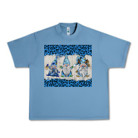 Pebble Blue snowy christmas gnomes Urban Heavy Tee - BarkalooDesign