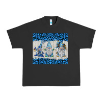 Pigment Black snowy christmas gnomes Urban Heavy Tee - BarkalooDesign