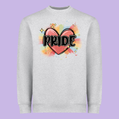 Pride Heavyweight Sweatshirt Designed By Maliassmallbusiness