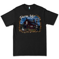 Black farm life2 Premium Tee - SublimationCraftShop