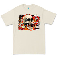 Bone firefighter skull Premium Tee - AdoDesignShop