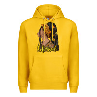 Lemon Fall afro woman blessed Premium Hoodie - NancyCooperArtShop