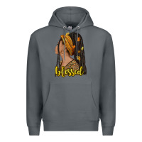 Rock Fall afro woman blessed Premium Hoodie - NancyCooperArtShop