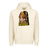 Tofu Fall afro woman blessed Premium Hoodie - NancyCooperArtShop
