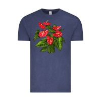 Vintage Denim anthurium Vintage Tee - LillyAllenDesigns