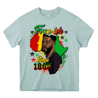 Arona free ish since 1865 black man Heavy Core Tee - HRA Design Shop