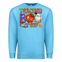 Ocean Blue Teacher Boo Crew Premium Sweatshirt - texasbilliewilder
