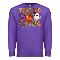 Purple Teacher Boo Crew Premium Sweatshirt - texasbilliewilder