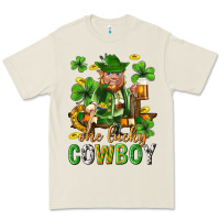 One Lucky Cowboy With St. Patricks Elf Premium Tee | Teevron