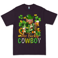 Plum One lucky cowboy with st. patricks elf Premium Tee - Neo Western