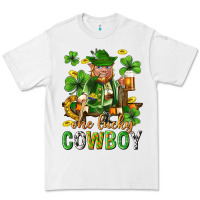 White One lucky cowboy with st. patricks elf Premium Tee - Neo Western