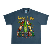 Midnight Navy cheers to the new year with beers Urban Heavy Tee - AdoDesignShop