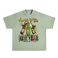 Oil Green cheers to the new year with beers Urban Heavy Tee - AdoDesignShop