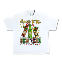 White cheers to the new year with beers Urban Heavy Tee - AdoDesignShop