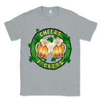 Heather Grey cheers fckers Classic Tee - MaliasSmallBusiness