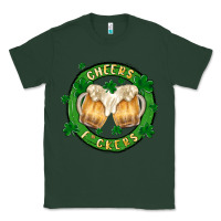 Sports Green cheers fckers Classic Tee - MaliasSmallBusiness
