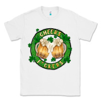 White cheers fckers Classic Tee - MaliasSmallBusiness