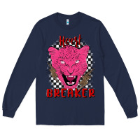 Navy heartbreaker Long Sleeve Tee - MaliasSmallBusiness