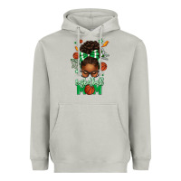 Moon Dust Basketball Mom Afro Messy Bun Heavyweight Hoodie - texasbilliewilder