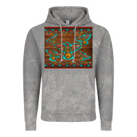 Cloud Rock western thunderbird and arrow with aztec leopard Vintage Hoodie - Artiststas