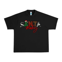 Black Santa baby Urban Heavy Tee - BarkalooDesign