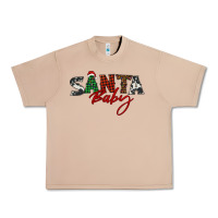Burro Santa baby Urban Heavy Tee - BarkalooDesign