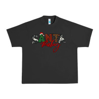 Pigment Black Santa baby Urban Heavy Tee - BarkalooDesign