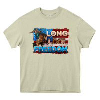 Mossy Long live freedom 4th of july Heavy Core Tee - Neo Western