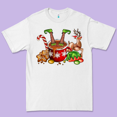 Chocolate Elf Premium Tee Designed By Fadigitalartstudio