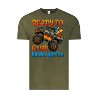 Vintage Olive ready to crush kindergarten Vintage Tee - Jasminsmagicworld