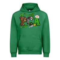 Emerald St. Patrick's Day PCA Urban Hoodie - OliviaCreatesArt