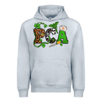 Heather Grey St. Patrick's Day PCA Urban Hoodie - OliviaCreatesArt
