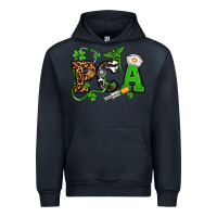 Navy St. Patrick's Day PCA Urban Hoodie - OliviaCreatesArt