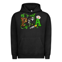 Pigment Black St. Patrick's Day PCA Urban Hoodie - OliviaCreatesArt