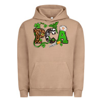 Pigment Burro St. Patrick's Day PCA Urban Hoodie - OliviaCreatesArt