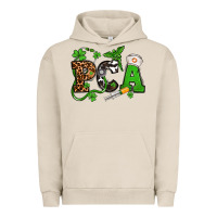 Pigment French Oak St. Patrick's Day PCA Urban Hoodie - OliviaCreatesArt