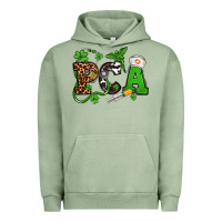 Pigment Oil Green St. Patrick's Day PCA Urban Hoodie - OliviaCreatesArt