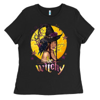 Black Be Witchy Black Witch Ladies Tee - texasbilliewilder