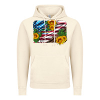 Vintage Artic usa flag and sunflower serape leopard and cactus Vintage Hoodie - Artiststas