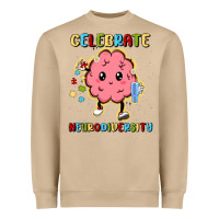 Mushroom celebrate neurodiversity Heavyweight Sweatshirt - MaliasSmallBusiness