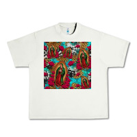 Pistachio lady of guadalupe western seamless Urban Heavy Tee - Jasminsmagicworld