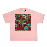Salmon lady of guadalupe western seamless Urban Heavy Tee - Jasminsmagicworld