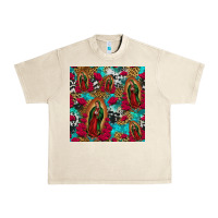 Sandshell lady of guadalupe western seamless Urban Heavy Tee - Jasminsmagicworld