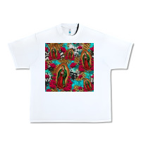Lady Of Guadalupe Western Seamless Urban Heavy Tee | Teevron
