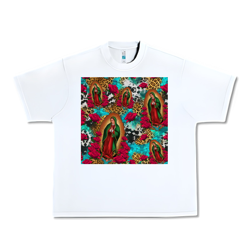 Lady Of Guadalupe Western Seamless Urban Heavy Tee by Jasminsmagicworld | Teevron